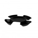 Italesse - Assiette Ovale Noire