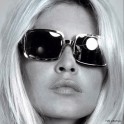 T&eacute;o Jasmin - Tableau 100X100 - BARDOT 2
