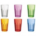 Set 6 verres de multicolores - Guzzini