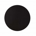 Round Placemat - BASKETWEAVE - black - Chilewich