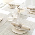 Chilewich - Set de table - WOVEN LATTICE - blanc