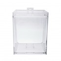 Zak ! Designs - Boite de rangement rect. empilable - MEEME - M transparent