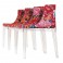 Armchair - MADEMOISELLE- red flower