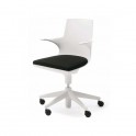 Kartell - Fauteuil sur roulettes - SPOON 