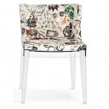 Kartell - Fauteuil - MADEMOISELLE - Moschino structure transparente