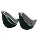 La Chaise Longue - Sel et poivre - OISEAUX - noir