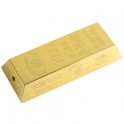 La Chaise Longue - Briquet g&eacute;ant Lingot d'Or  - GOLD 