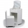 Console Make Up - COMPARSA- White Croco
