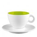 Coffee cup and saucer bicolor - ALICE - Zak ! Designs