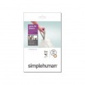 Garbage bags x 20 - white 50l - Simplehuman