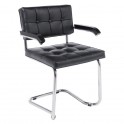 Armchair flexible structure - EXPO - Black - Kare Design