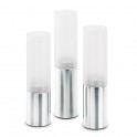 Set of 3 candle holders - Blomus