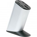 Bloc &agrave; couteaux aluminium - Alessi