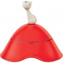 Cat bowl - MIO - Red - DiAlessi