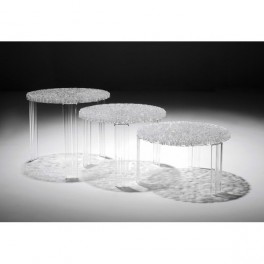 Kartell - Table basse - T TABLE - H28cm