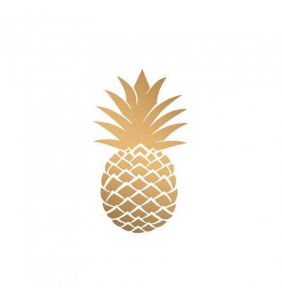 Serviette - Golden Pineapple