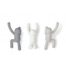 Set of 3 hooks - BUDDY Coloré