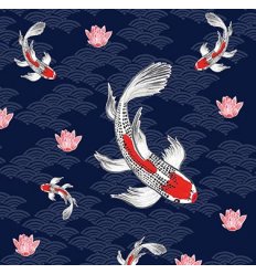 Serviette en papier - KOI - 33x33cm