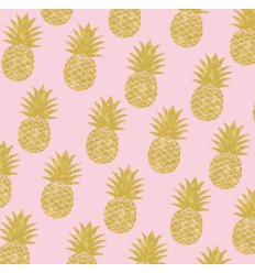 Serviette en papier - PINEAPPLES ROSE