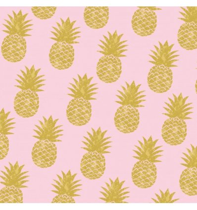 Serviette en papier - PINEAPPLES ROSE