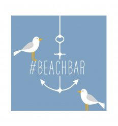 serviette en papier - Beach Bar