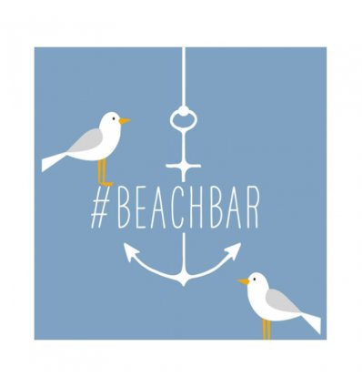 serviette en papier - Beach Bar