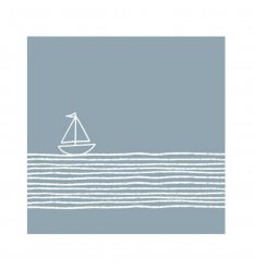 Serviette décorative - Pure Sailing blue