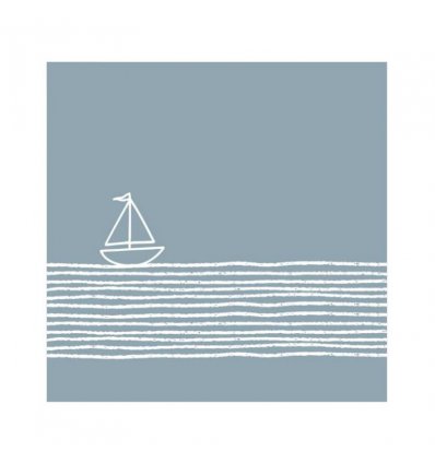 Serviette décorative - Pure Sailing blue