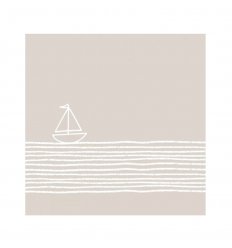 Serviette décorative - Pure Sailing taupe