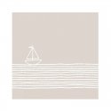 Serviette décorative - Pure Sailing taupe