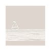 Serviette décorative - Pure Sailing taupe