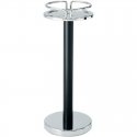 Column-door champagne bucket - stainless steel