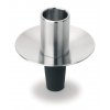 Stainless steel cap candlestick - Blomus