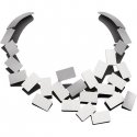Metal collar - FIATO SUL COLLO - inox