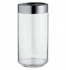 Kitchen box - JULIETA - 150 cl glass and stainless steel