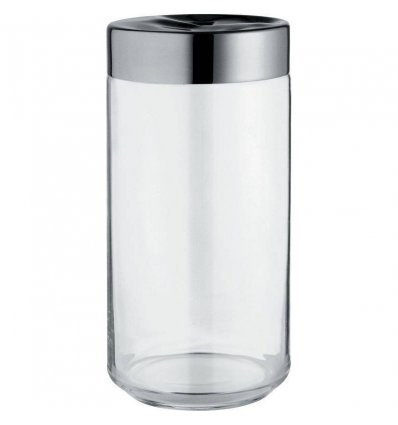 Kitchen box - JULIETA - 150 cl glass and stainless steel - Alessi