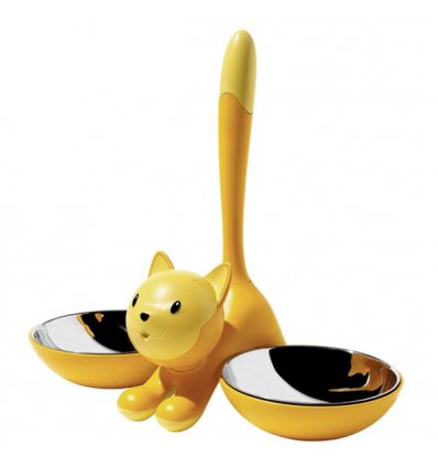 Acheter Gamelle Pour Chat Tigrito Par A Di Alessi Chez Bazarte Objets Et Cadeaux Design