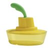 Food container with spatula - SHIP SHAPE - A di Alessi