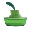 Food container with spatula - SHIP SHAPE - A di Alessi