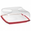 Square cheese box - BOLLI - Porcelain and plastic - Guzzini