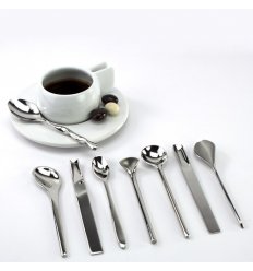 Set of 8 coffee spoons - IL CAFFE/TE