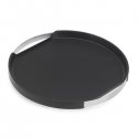 Anti-slip tray round - PEGOS - Diameter 40 cm - stainless steel, silicone, plastic