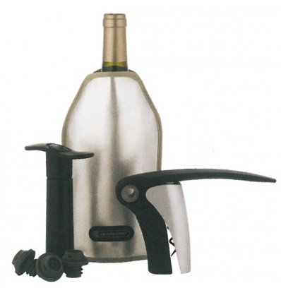 Screwpull - Coffret avec tire-bouchon, pompe à vin et rafraichisseur - GS139