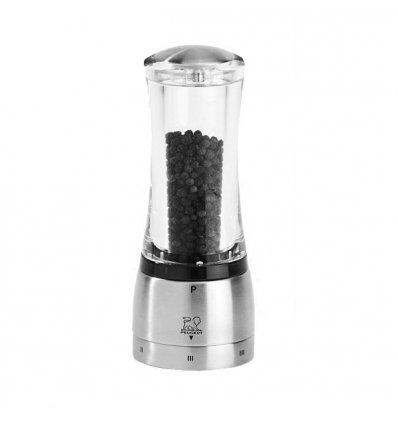 Pepper Mill manual - DAMAN u'Select - Height 16 cm - Stainless / Acryl - Peugeot