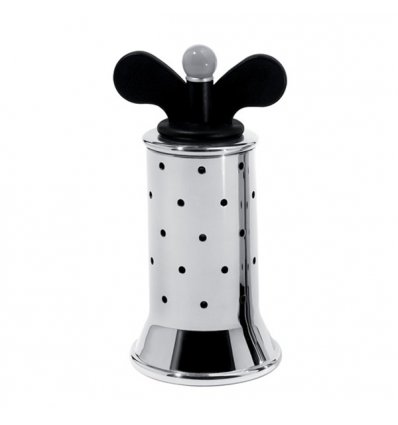 Pepper mill - MICHAEL GRAVES - Black - Alessi