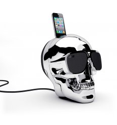 Lecteur de musique HD avec fonction Bluetooth - AEROSKULL XS - Chrome