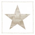 Serviette en papier décorative - Star Fashion taupe