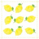 Serviette en papier décorative - fashion lemon