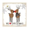 Serviette en papier décorative - We love Christmas