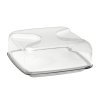 Square cheese box - BOLLI - Porcelain and plastic - Guzzini